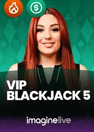 VIP Blackjack 5 live game cover
