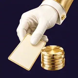 Hand dealing card — Tab66