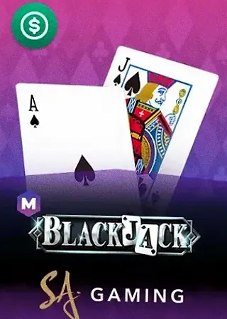 M Blackjack live game cover