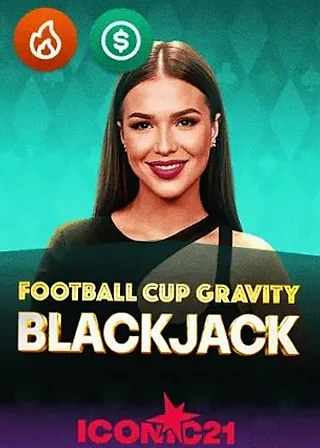 Football Cup Gravity Blackjack live game cover