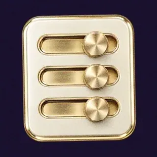 Three-knob control panel — Tab66