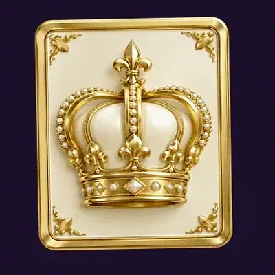 Crown emblem card — Tab66