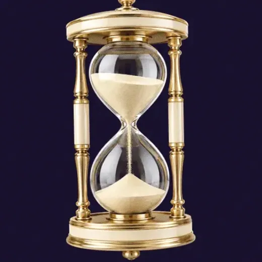 Ornate hourglass — Tab66