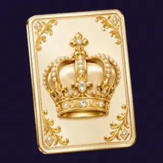 Royal crown card — Tab66