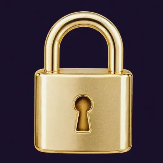 Metal padlock — Tab66